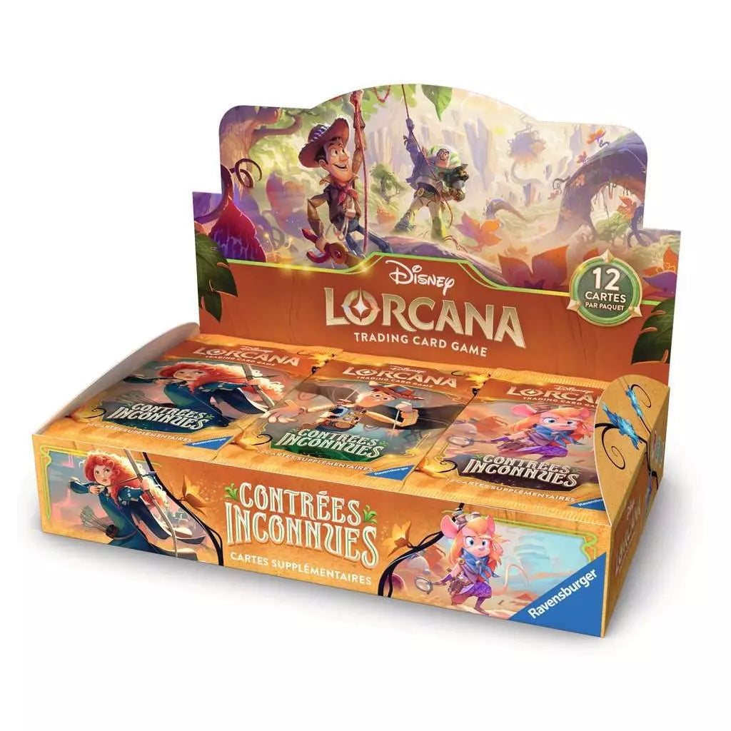 lorcana land cards Disney Lorcana TCG: Chapter 12 Unknown Lands Display (24 Boosters) – La Botte Secrète