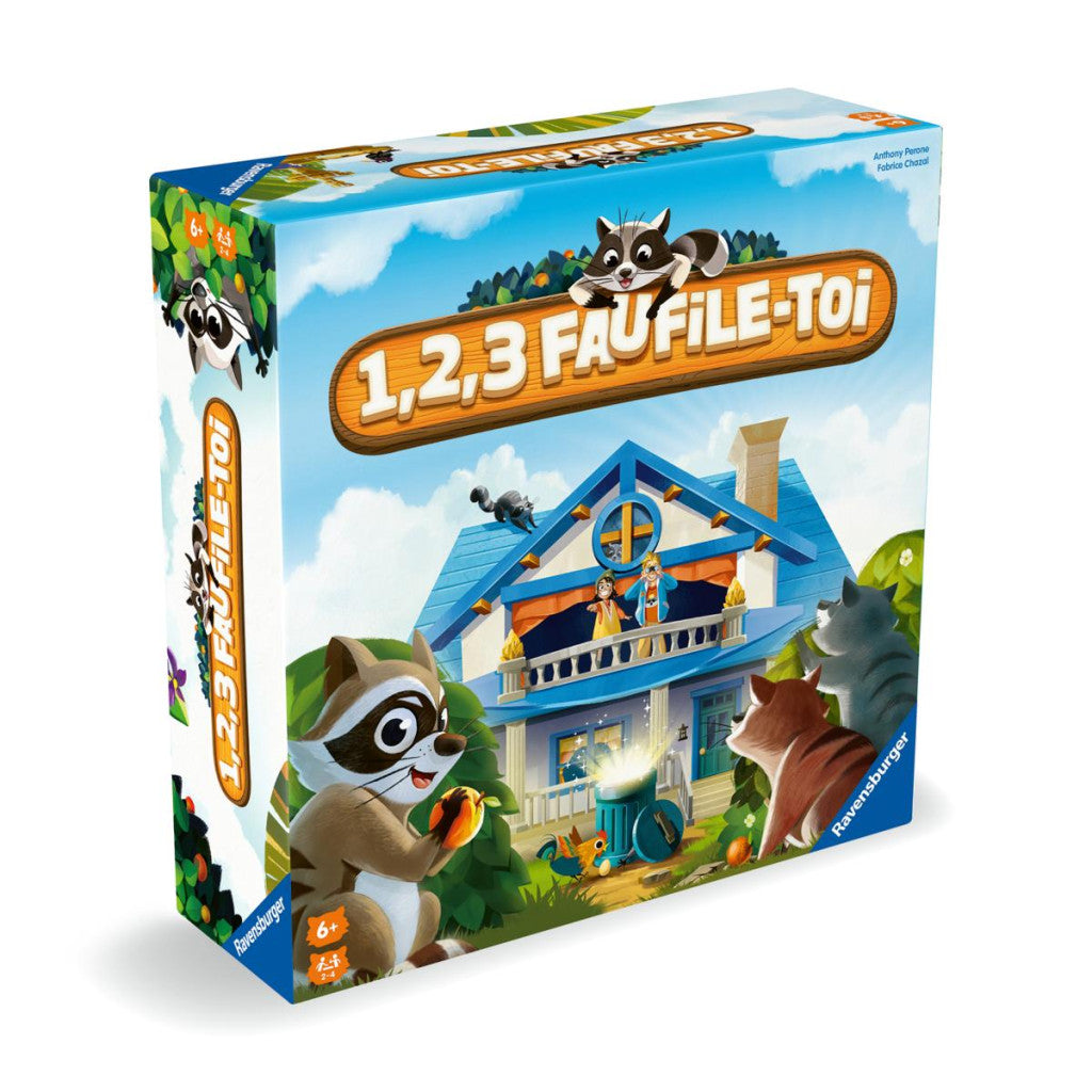 1,2,3 Faufile-toi – Rapidité, observation et vol de poubelles !