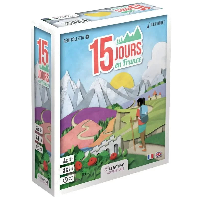 15 Jours en France – Jeu de Société Culture & Voyage