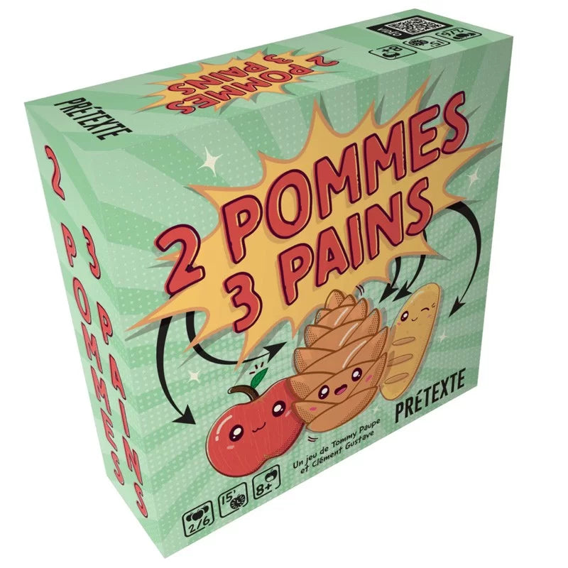 2 Pommes 3 Pains – Le Jeu d'Ambiance et de Rapidité Décapant