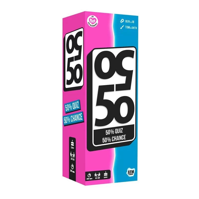 50/50 : Le Jeu de Culture Générale – Duel de Quiz et Stratégie