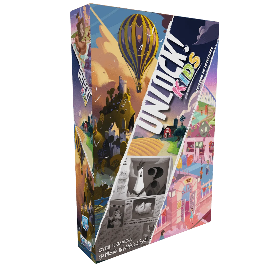 Unlock! Kids : Histoires de Détective – Escape Game Enfant sans Écran