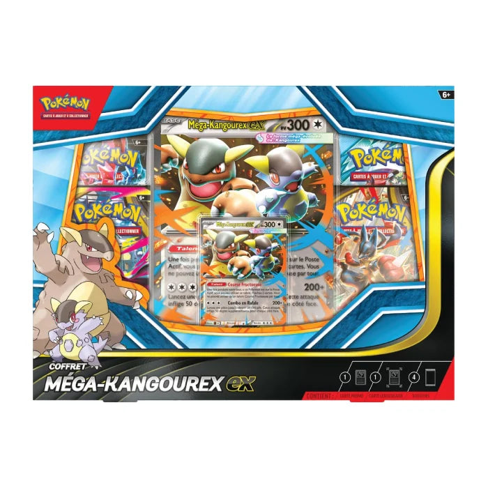 Pokémon coffret Méga‑Kangourex‑ex