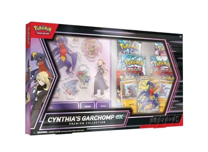 Pokémon coffret Premium Carchacrok-ex de Cynthia