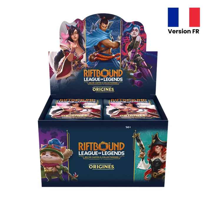Riftbound : Origines Booster Display (Version Française) - Set 1 TCG League of Legends