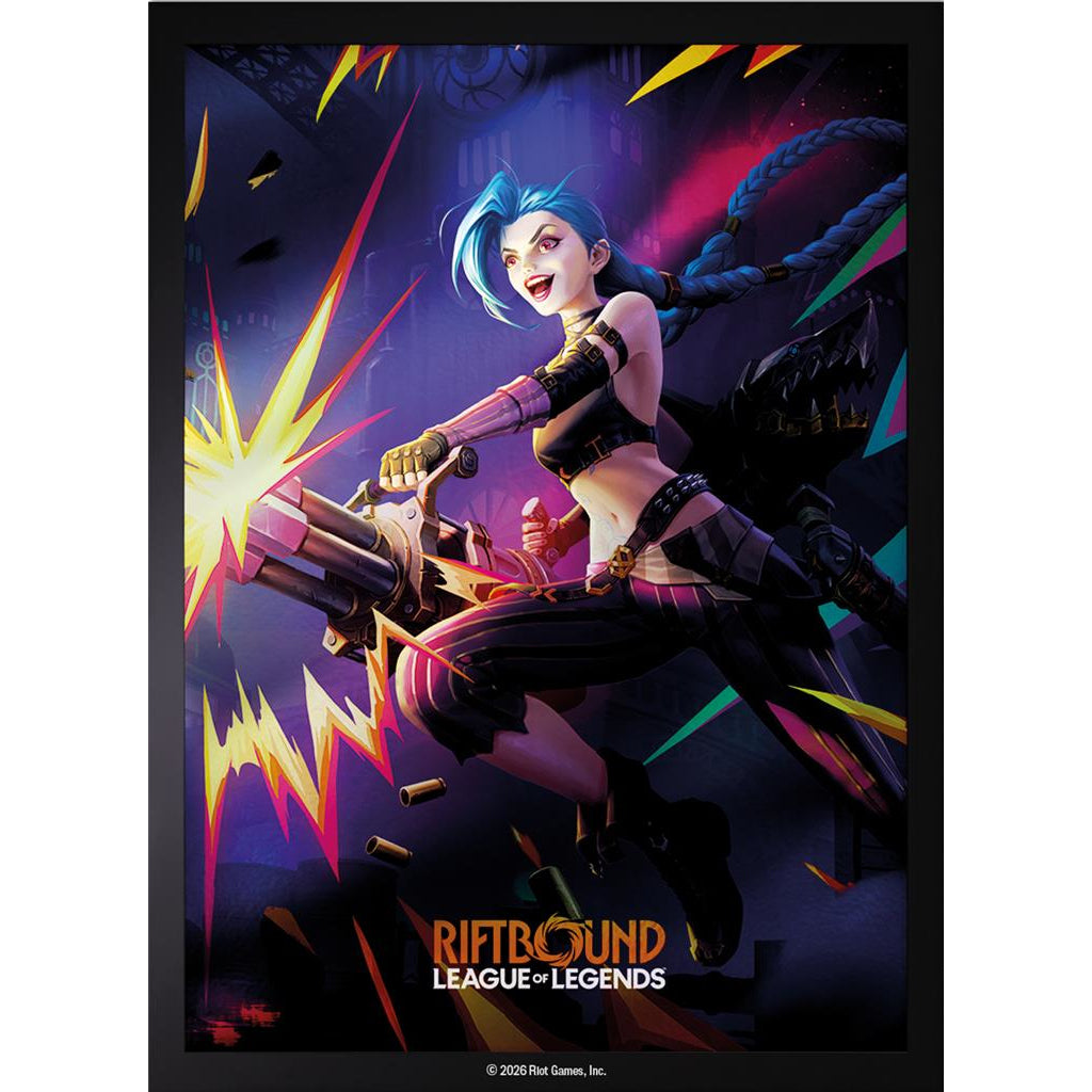 Protège-cartes Riftbound Jinx & Vi - Set 4 Vendetta TCG