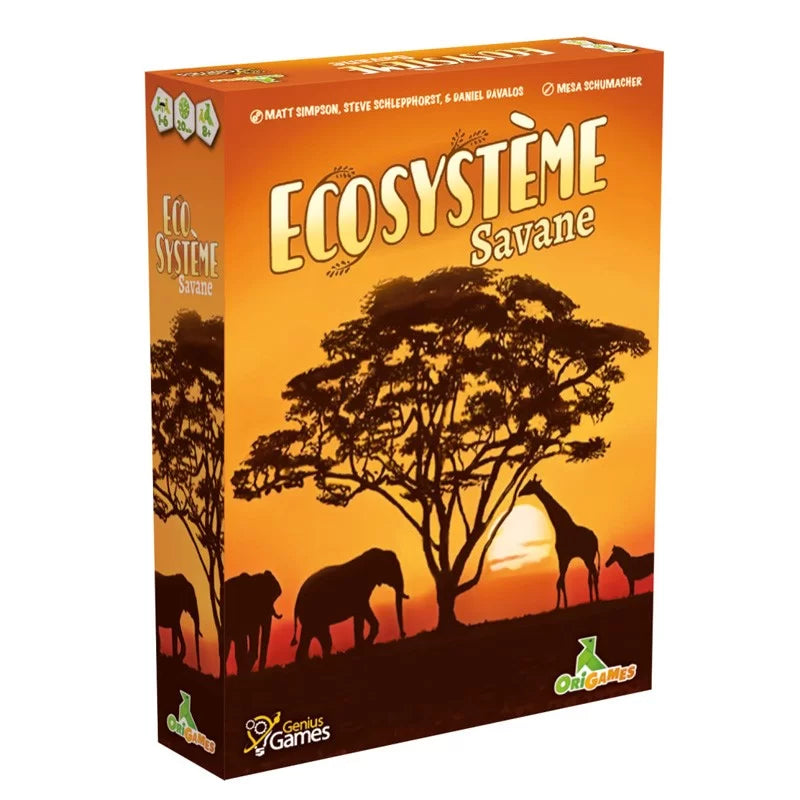 Écosystème : Savane – Le Jeu de Cartes et de Biodiversité