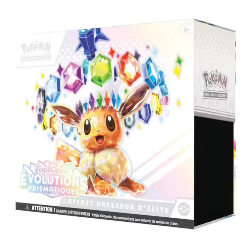 Coffret Dresseur d’Élite Pokémon EV8.5 – Évolutions Prismatiques