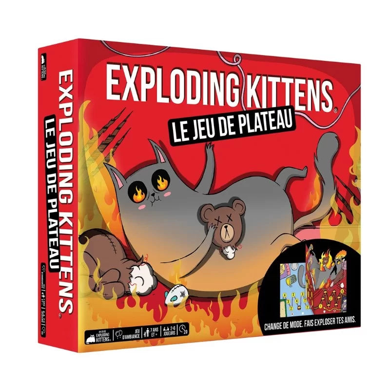 Exploding Kittens – Le Jeu d'Ambiance, de Bluff et de Chats Explosifs