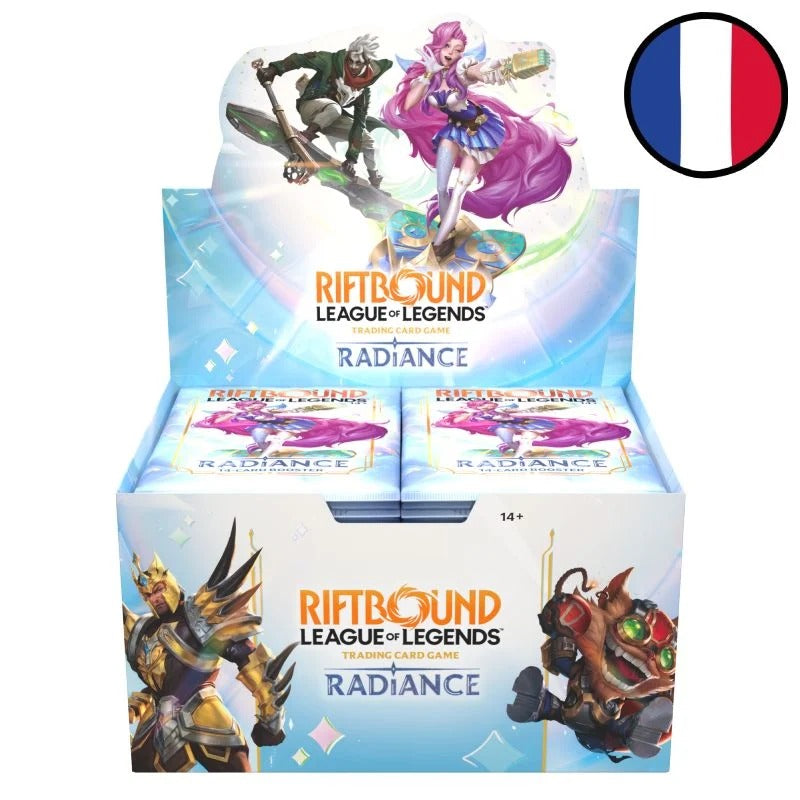 Display Riftbound Set 5 Radiance (FR) : League of Legends TCG