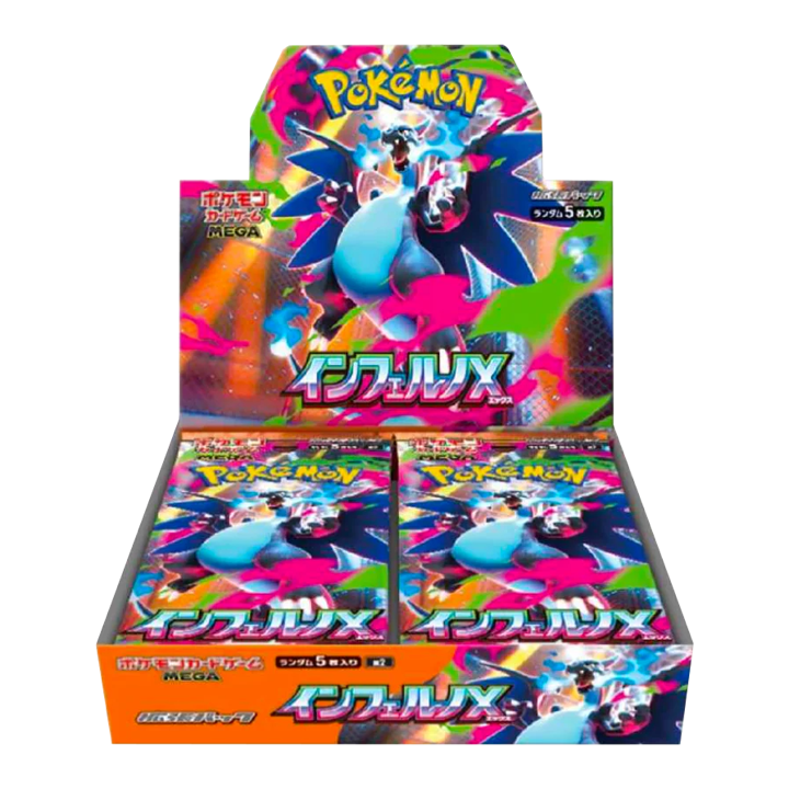Pokémon Display Mega Dracaufeu X / Mega Inferno X Japonais