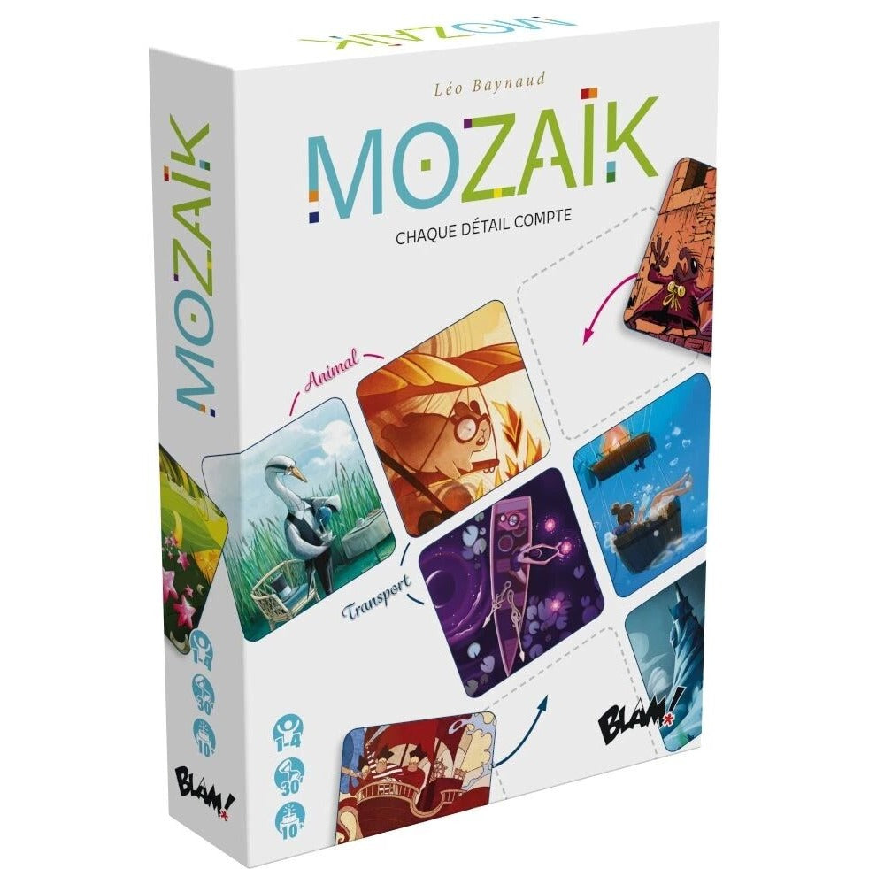 Mozaïk : le jeu d'association d'images et de mots qui surprend