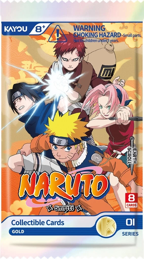 Naruto Kayou : Lot de 5 Boosters Earth Scroll