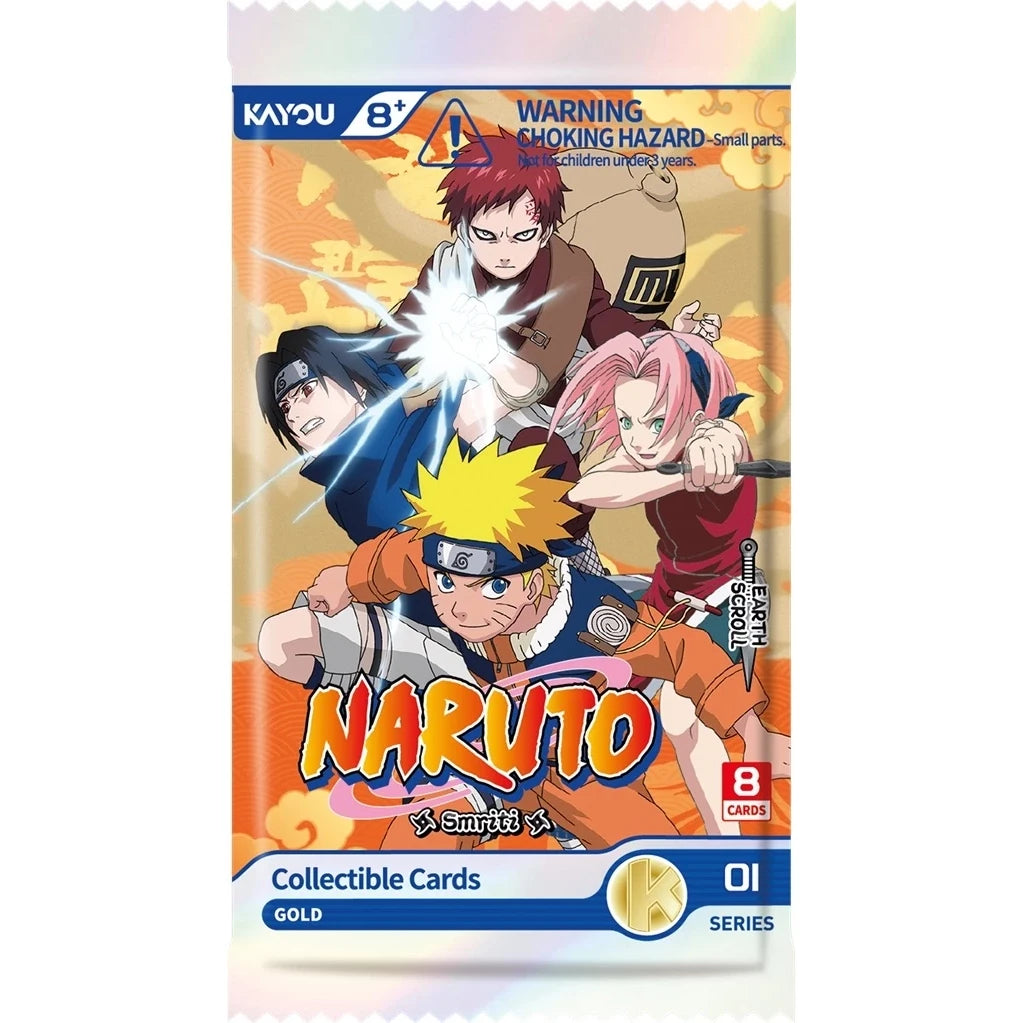 Naruto Kayou : Lot de 5 Boosters Earth Scroll