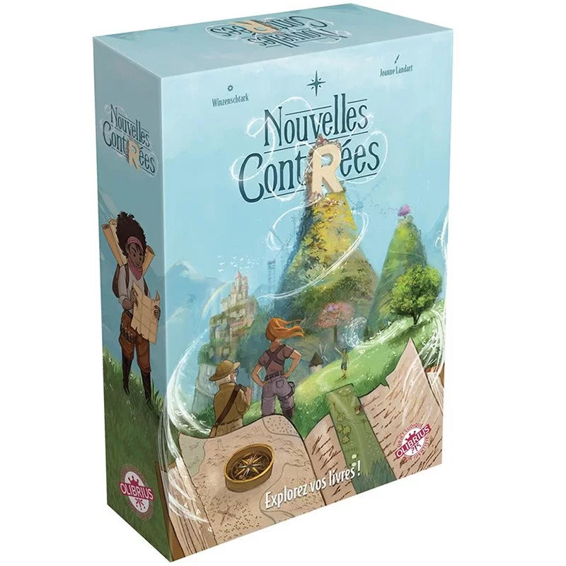 Nouvelles Contrées : Le Jeu de Société qui Explore vos Propres Livres