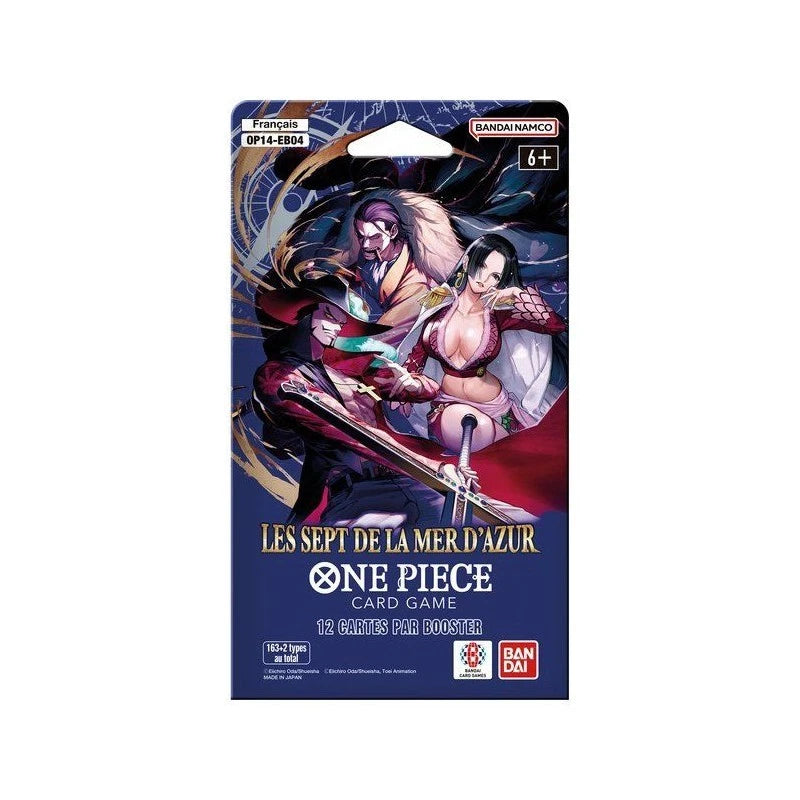 One Piece : Lot de 5 Boosters Blister OP-14 Les Sept de la Mer d'Azur (VF)