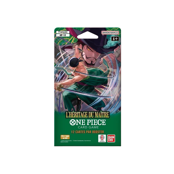 One Piece : Lot de 5 Boosters OP-12 L'Héritage du Maître (VF)