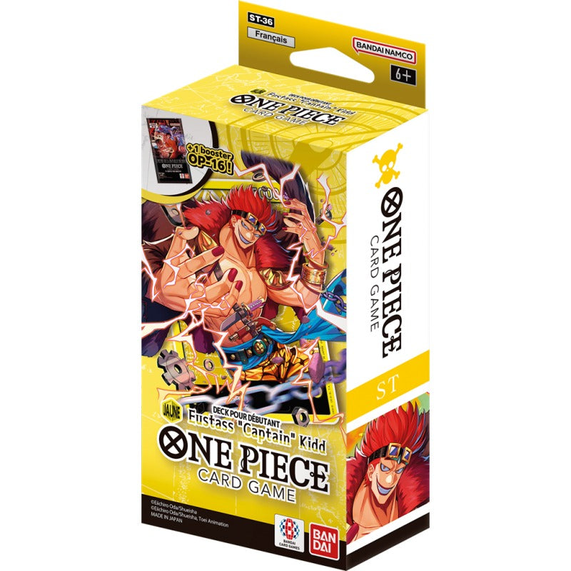 One Piece Starter Deck ST-36 Eustass Kid - Un Deck Complet