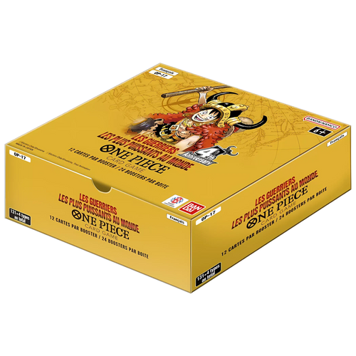 One Piece Display : OP17 Les Guerriers les plus puissants au monde - Édition 4ème Anniversaire !