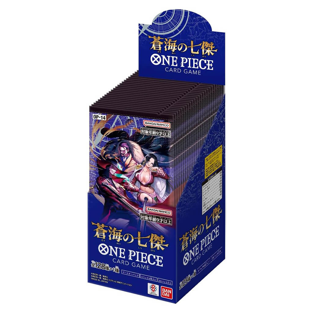 One Piece Display OP14 The Azure Sea Seven (JP)