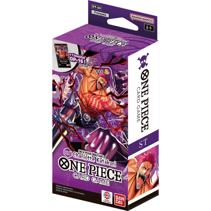 One Piece Starter Deck ST34 Charlotte Katakuri - Deck Violet