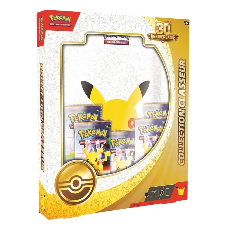 Pokémon : Classeur 30ème Anniversaire et Boosters