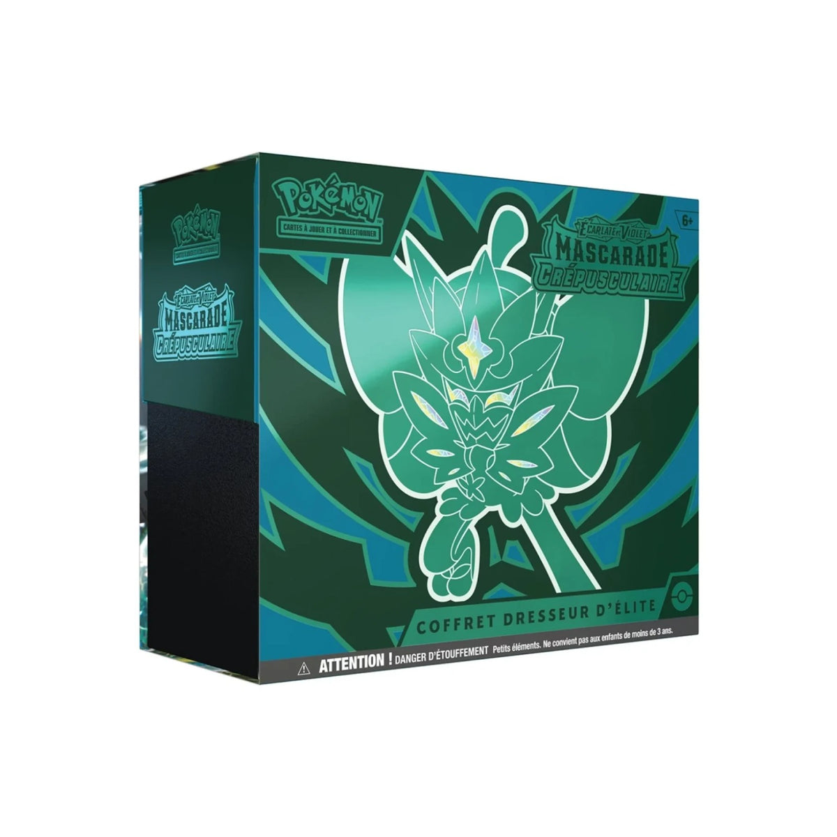 Coffret Dresseur d'Élite Pokémon Mascarade Crépusculaire (ETB EV06)