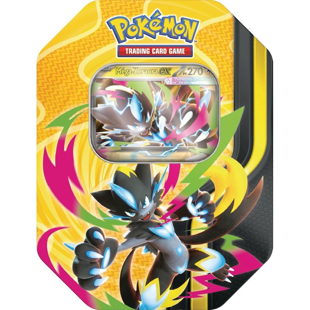 Pokébox Mega Zeraora-ex : Coffret JCC Pokémon avec Boosters