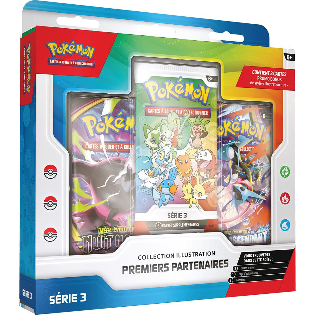Collection Illustration Premiers Partenaires (Série 3) - Cartes Promo & Boosters !