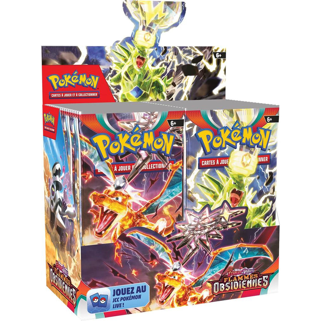 Pokémon Display Écarlate et Violet - Flammes Obsidiennes EV03 (36 Boosters FR)