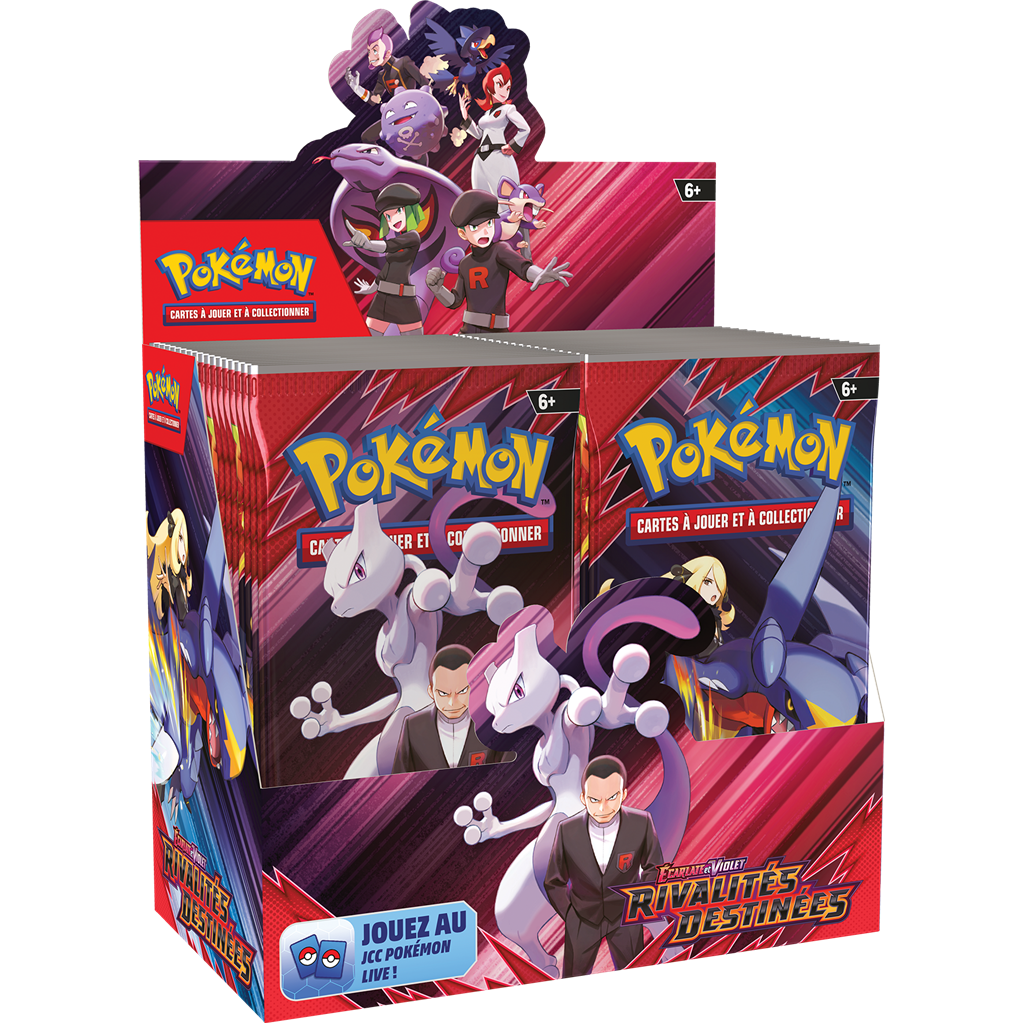 Pokémon Display Écarlate et Violet - Rivalités Destinées EV10 (36 Boosters FR)