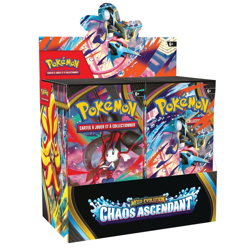 Pokémon : Display ME04 Chaos Ascendant (36 Boosters FR) - Méga-Amphinobi