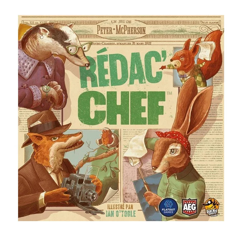 Editor-in-Chief: The Layout and Speed Board Game