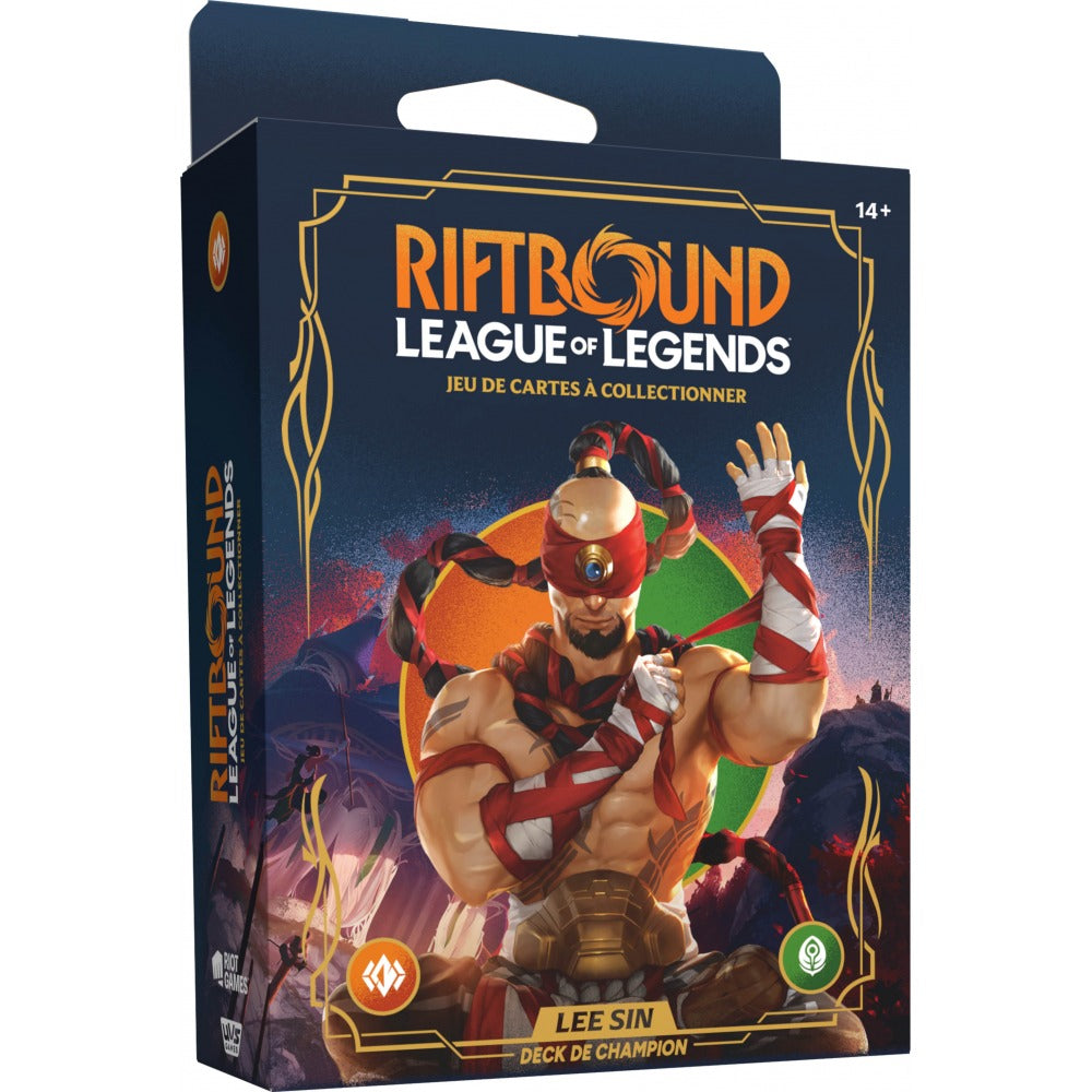 Deck Starter Riftbound Lee Sin : Dominez l'arène avec discipline (VF)