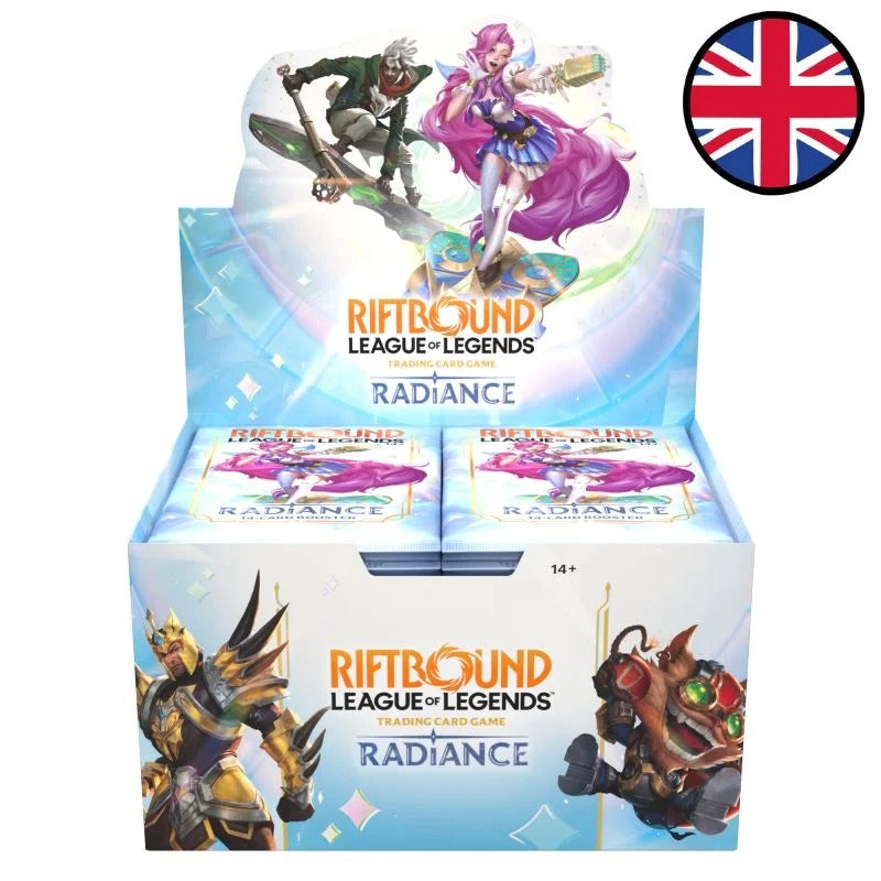 Riftbound Radiance : Booster Box Set 5 League of Legends TCG