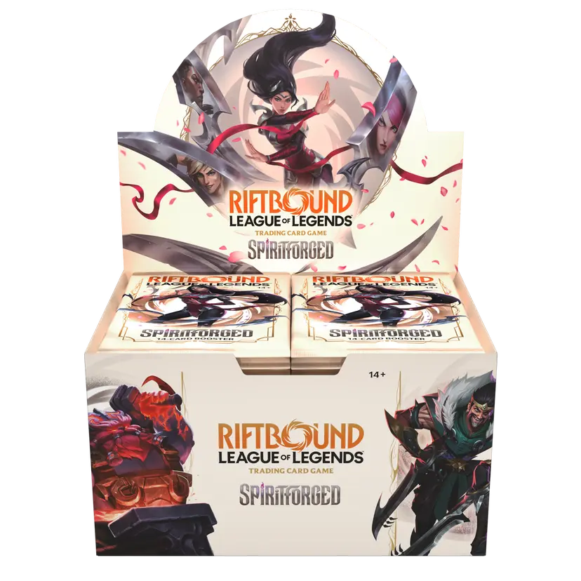 Display booster box Riftbound : Spiritforged (EN) - League of Legends TCG
