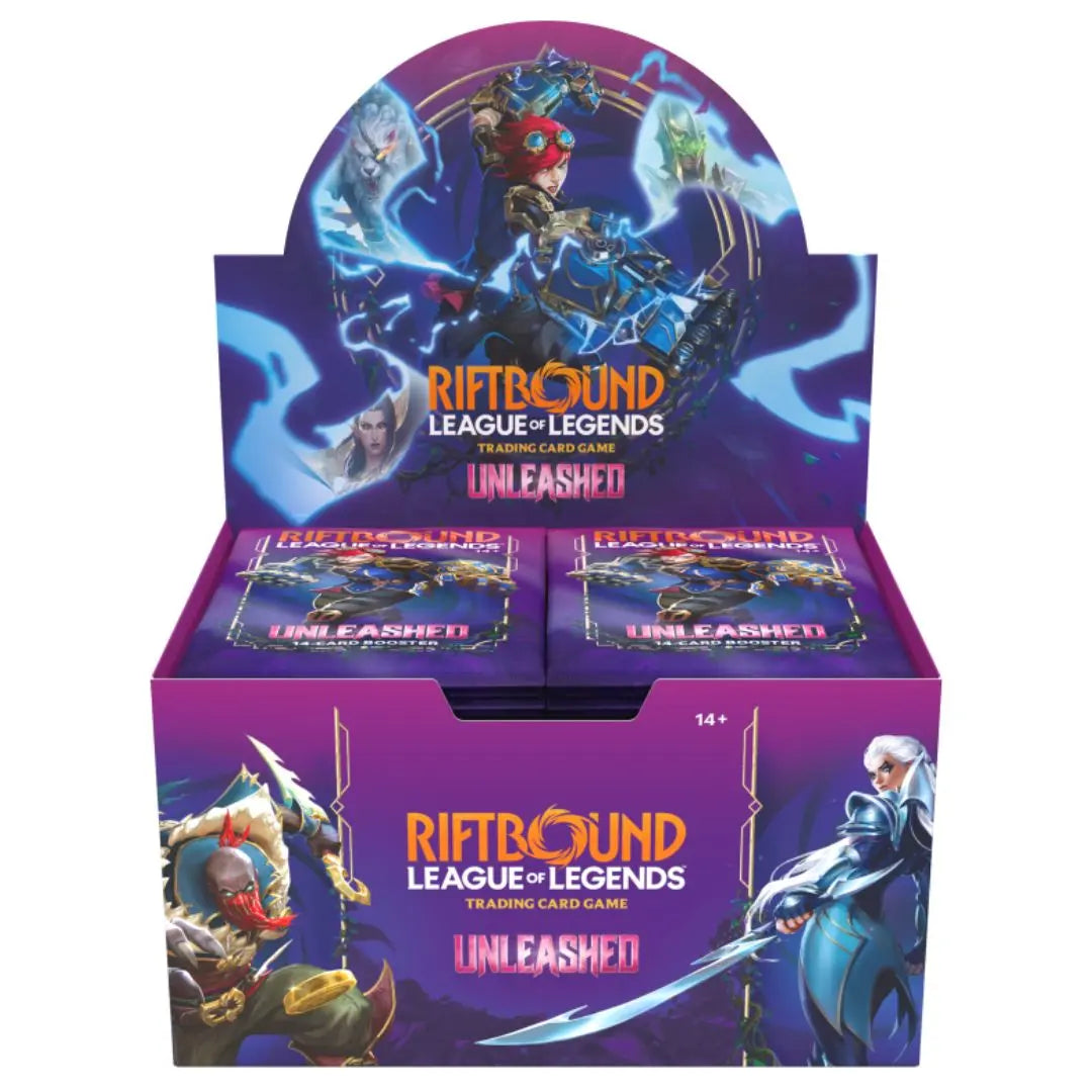 Riftbound: Unleashed Booster Display (English) - Set 3 League of Legends TCG