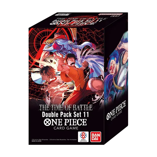 One Piece : Double Pack Set OP-16 Time of Battle (Boîte de 2 Boosters + Don spécial - Anglais)