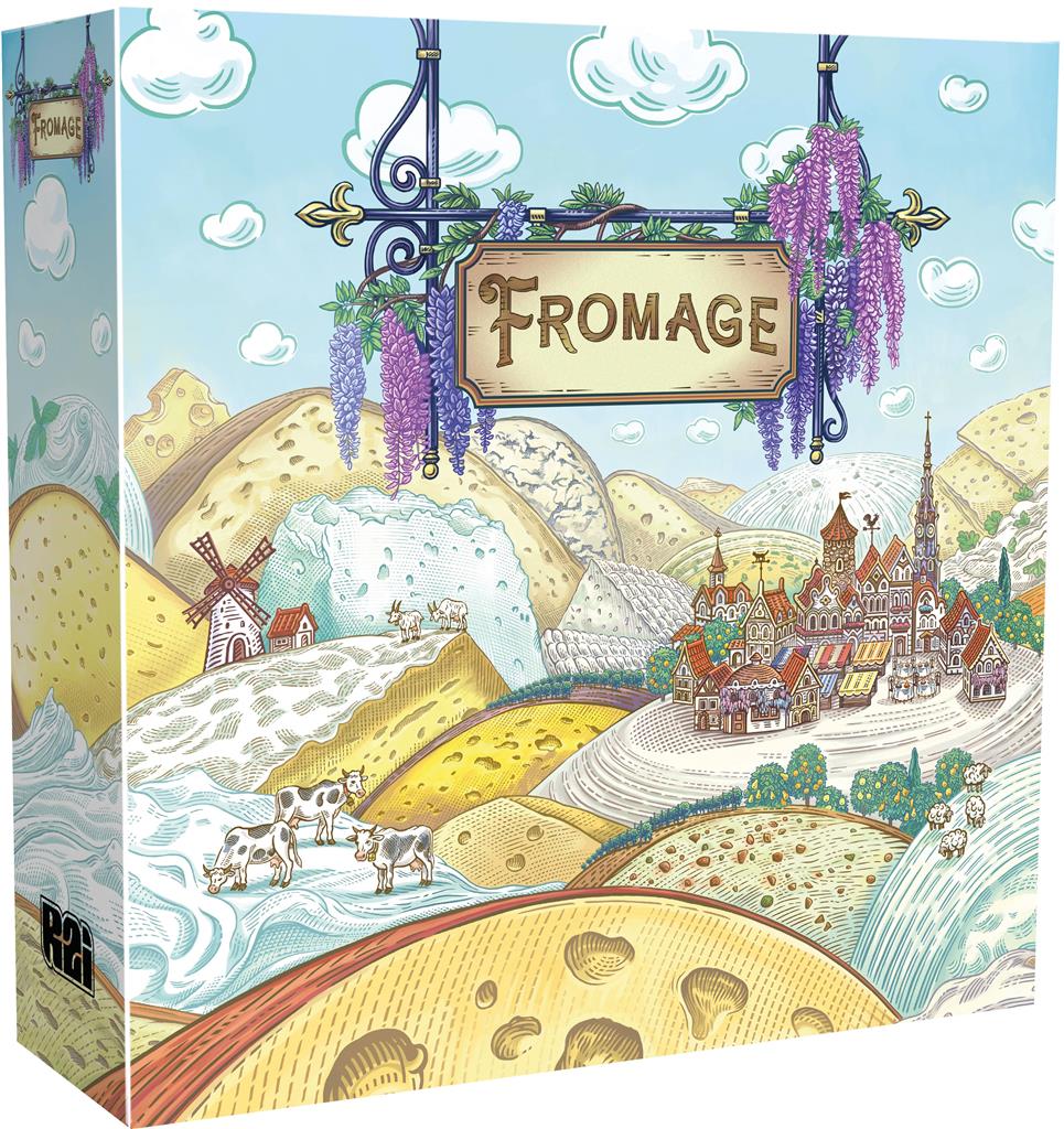 Fromage - Jeu de société stratégique au plateau tournant
