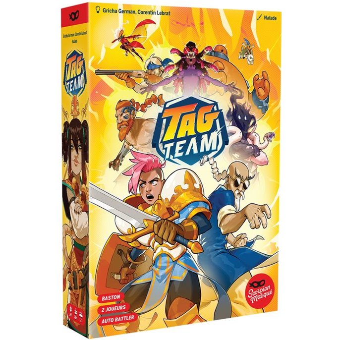 Tag Team – Duel tactique auto‑battler et deckbuilding