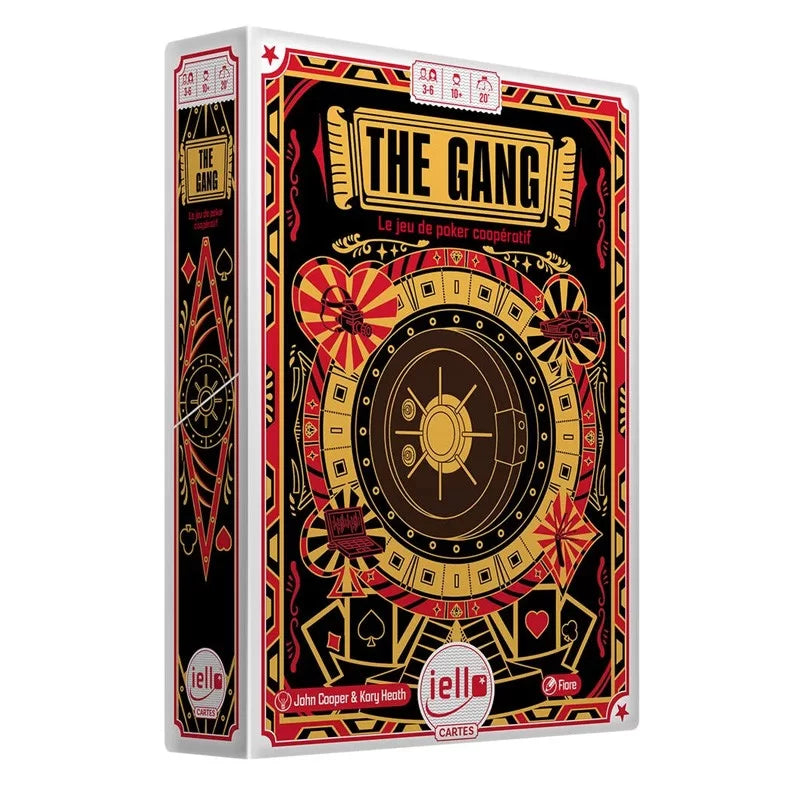 The Gang – Le Jeu de Poker Coopératif : Braquez la Banque ensemble !