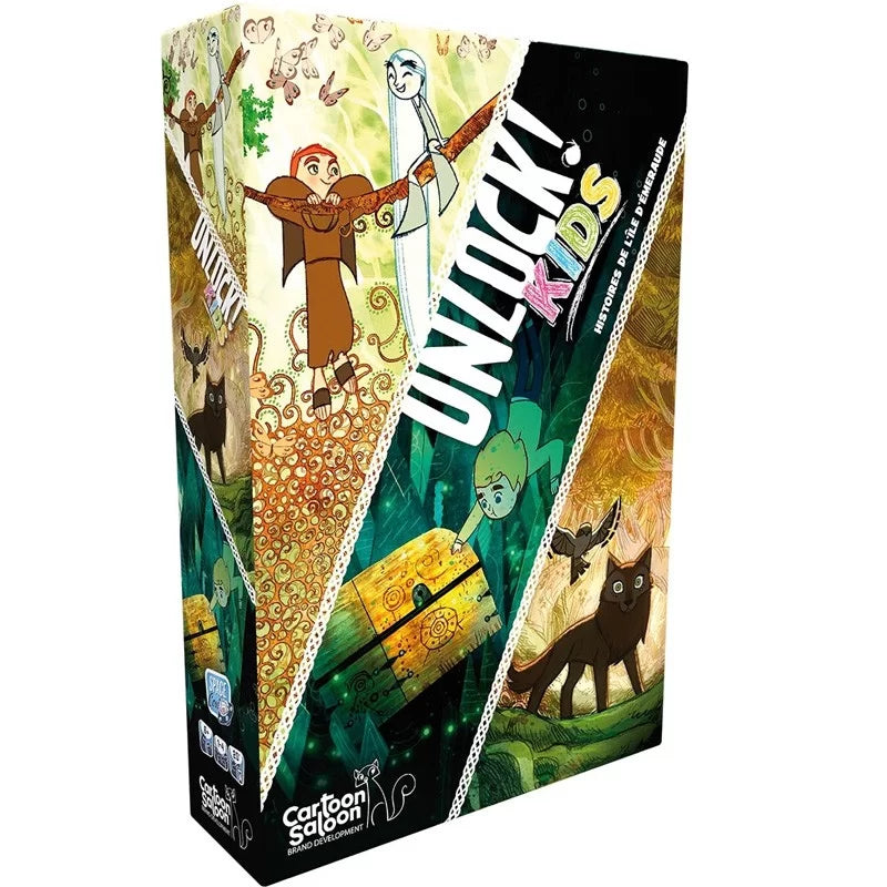 Unlock! Kids : Histoires de l'île d'émeraude - Jeu d'Enquête pour Enfants