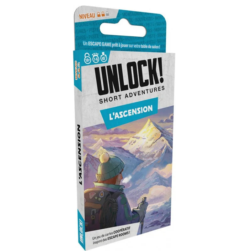 Unlock! Short Adventures : L’Ascension – Escape game à la maison